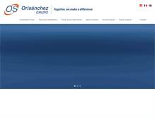 Tablet Screenshot of orisanchez.com